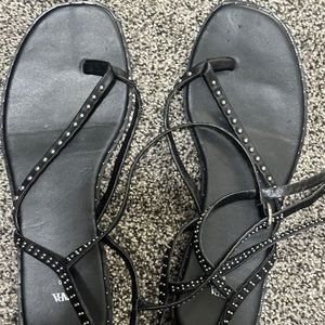 Zara sandals with studded strap
